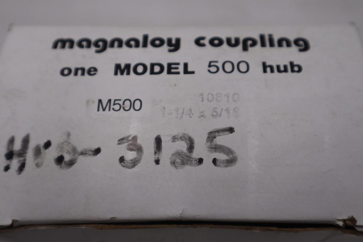 NEW IN BOX - MAGNALOY COUPLING HUB MODEL 500 - STOCK GF678A