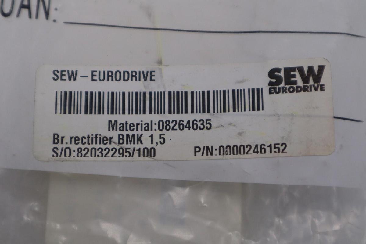 Used SEW EURODRIVE 08264635 / 08264635 NEW NO BOX STOCK G748A