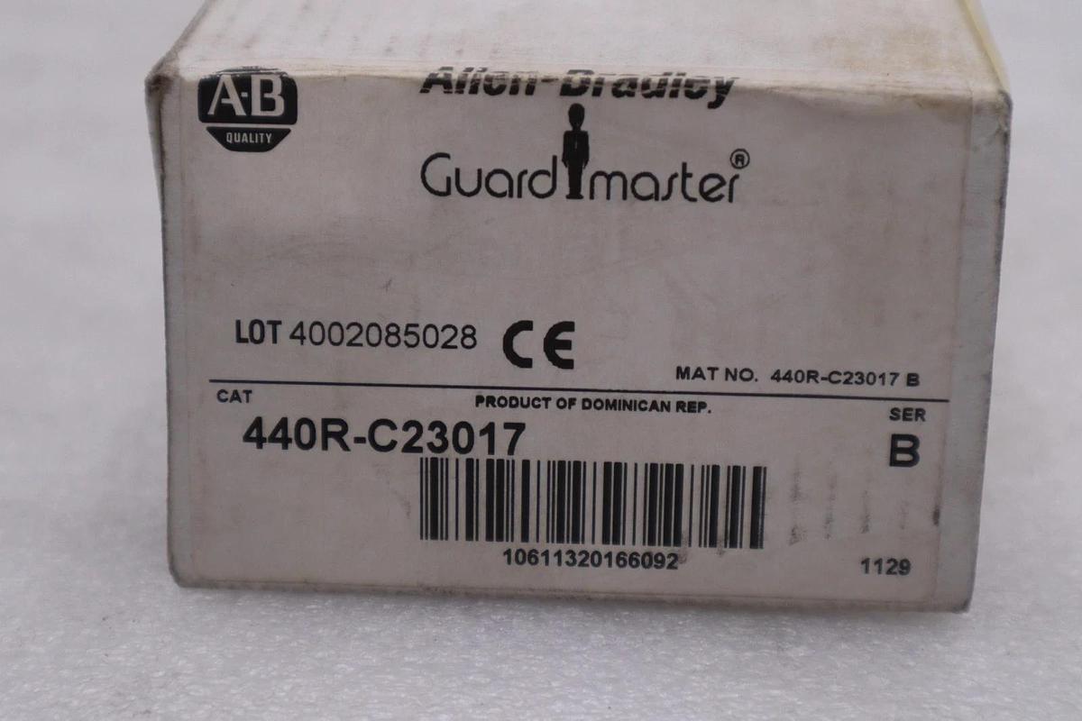 Used NEW Allen Bradley 440R-C23017 B GuardMaster MSR6R/T Safety Relay 24V #GF-321A
