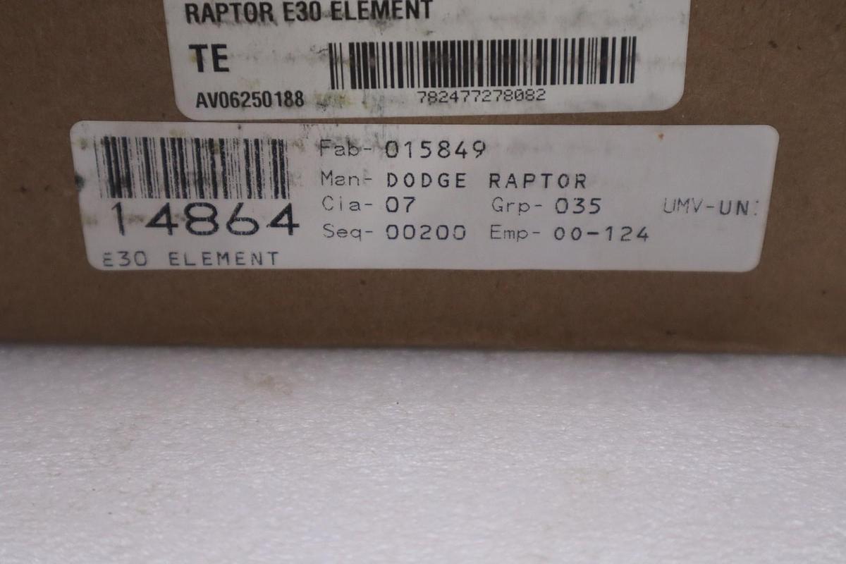 DODGE 015849 RAPTOR E30 ELEMENT 5-7/16 INCH BORE - NEW UNIT - STOCK GF452A