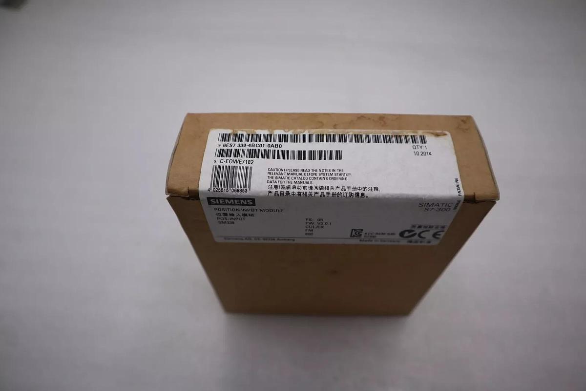 Siemens 6ES7338-4BC01-0AB0 6ES7 338-4BC01-0AB0 New Sealed Box Stock G158A