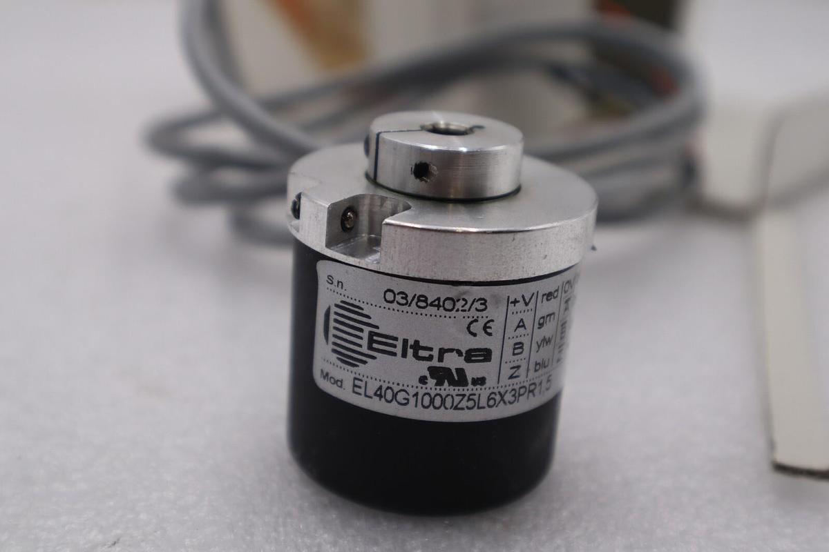 ELTRA EL40G1000Z5L6X3PR1,5 ENCLOSURE 30 VDC 500 MA ROTARY ENCODER NEW #2893