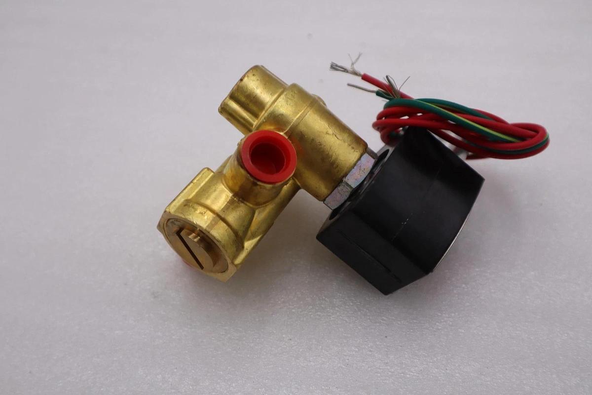 ASCO EF8321G002 Solenoid Valve  3-Way NC 3/8"  NEW UNIT STOCK H1175A