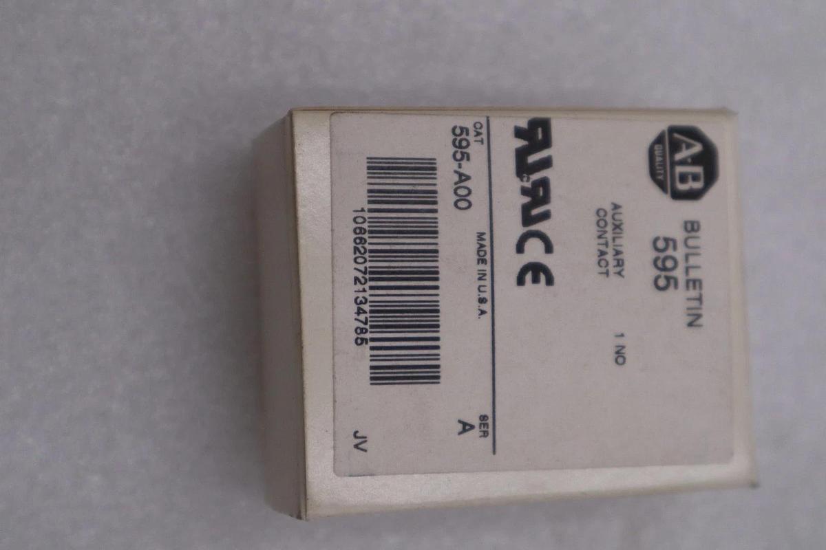 LOT OF 5 -- NEW OPN BOX AB Allen Bradley 595-A00 Auxiliary Contact STK H800