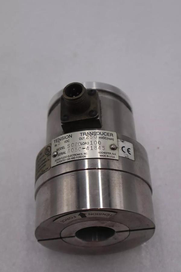 Used DOVER FLEXO ELECTRONICS SC2D TENSION TRANSDUCER STOCK #K-2395