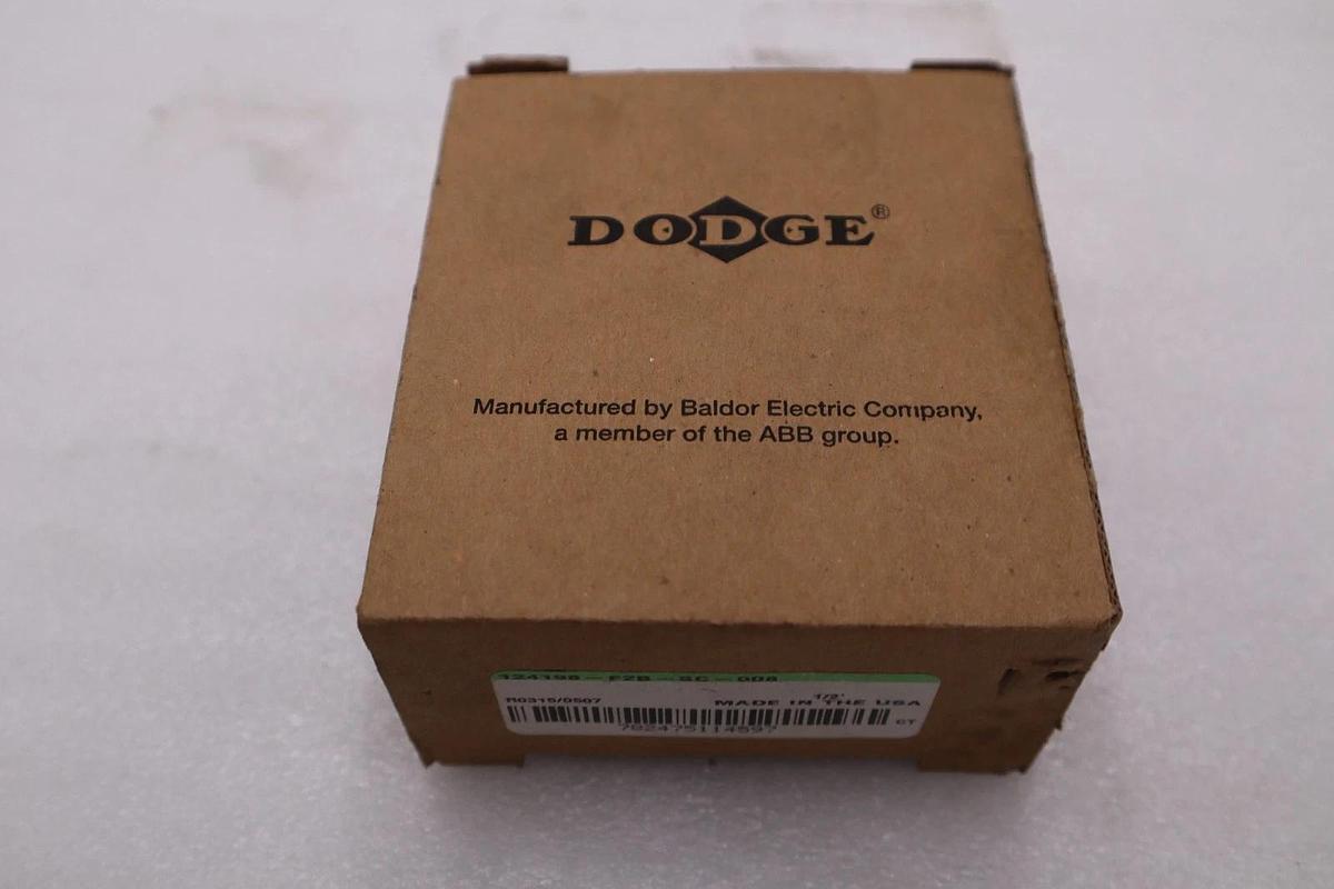 Dodge 124198 F2B-SC-008 1/2" 2-Bolt Flange Mount Bearing STOCK H809A