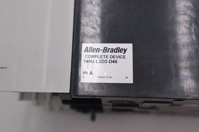 Used ALLEN BRADLEY 140U-L3X3 A CIRCUIT BREAKER 140U-L3 STOCK 2079