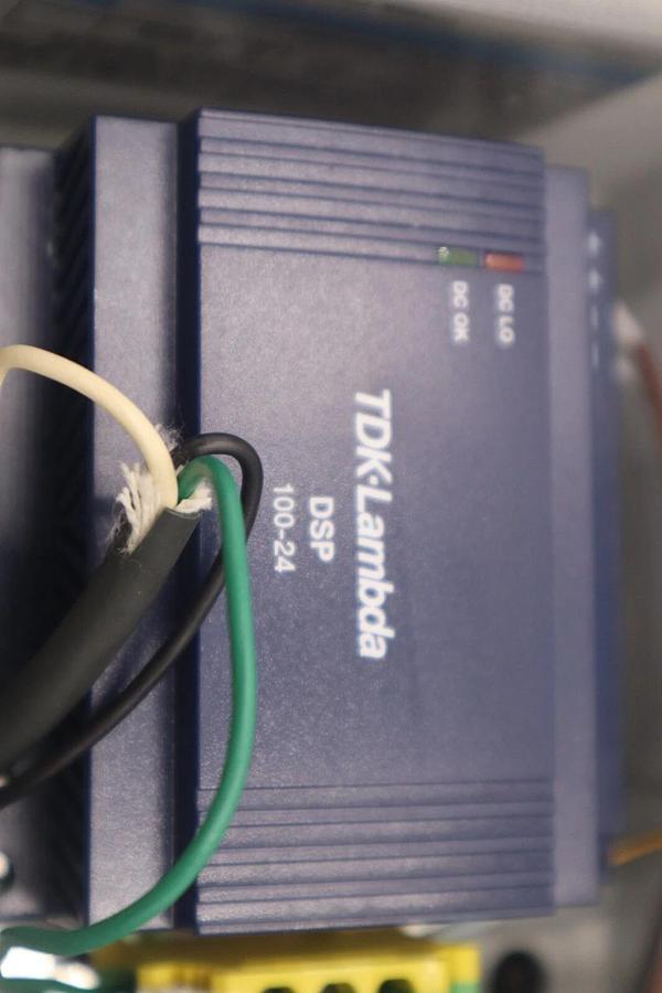 Used AccuWeb Inc EVO 150 COMPLETE WEB GUIDE SYSTEM WITH RED LION SCREEN STOCK 5120