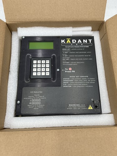 NEW KADANT AES VERSATRONIC MODULE P/N C37698 PUSH BUTTON SCRREN STOCK 3002