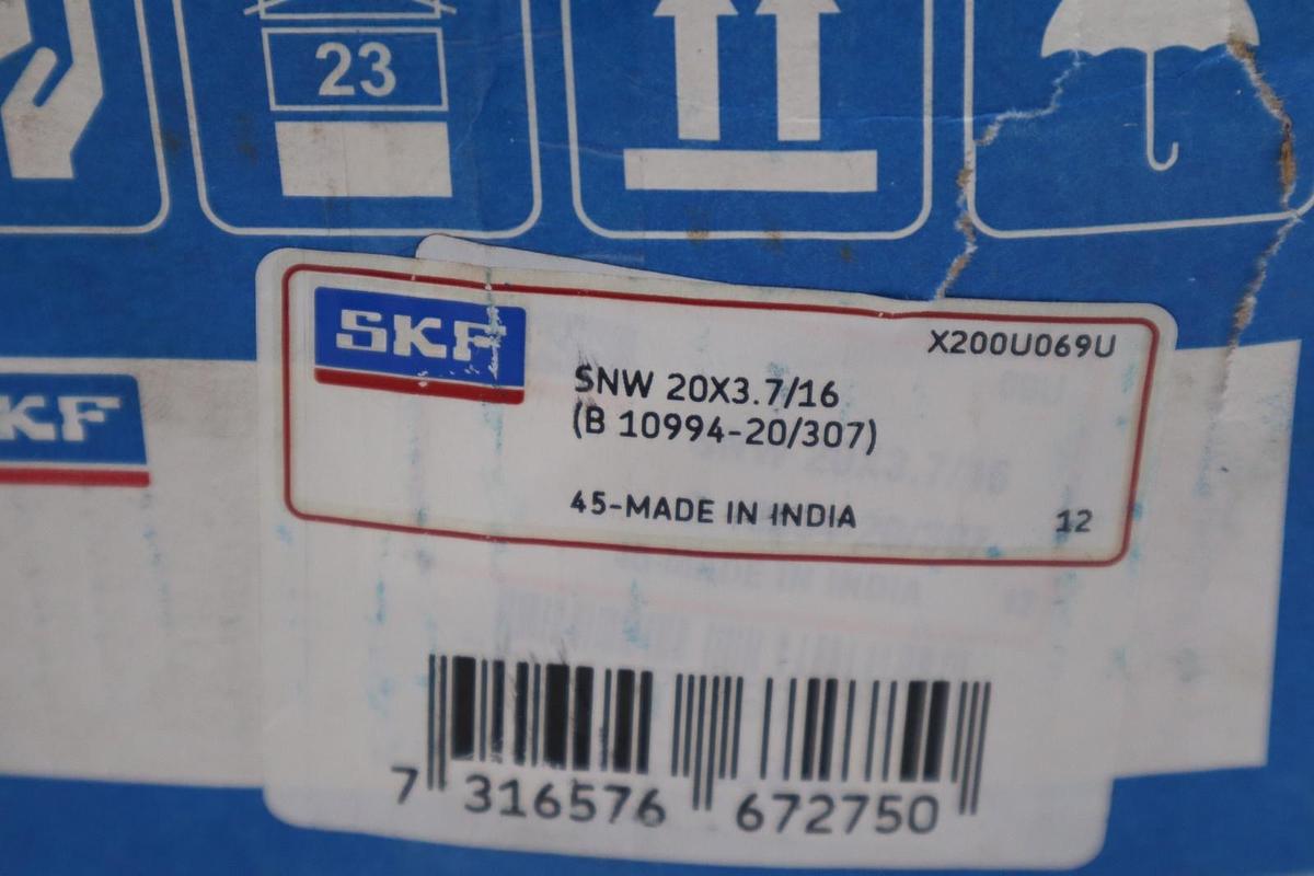 Used NEW IN BOX SNW 20X3.7/16 - SKF - STANDARD ACCESSORIES STOCK H1042