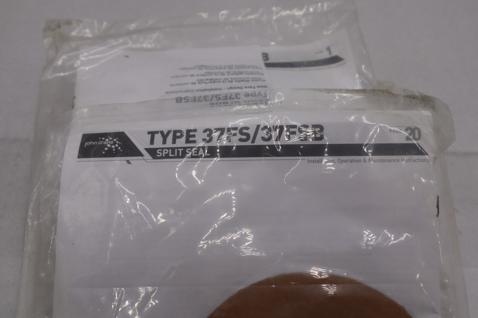 Used John Crane Type 37FS/37FSB Split Pump Seal A3730000012682 New Open Box #K-2174
