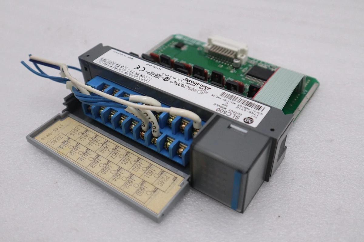 Used Allen Bradley 1746-OV16 Ser. C Output Module SLC 500 1746OV16 AB STOCK K-80-D