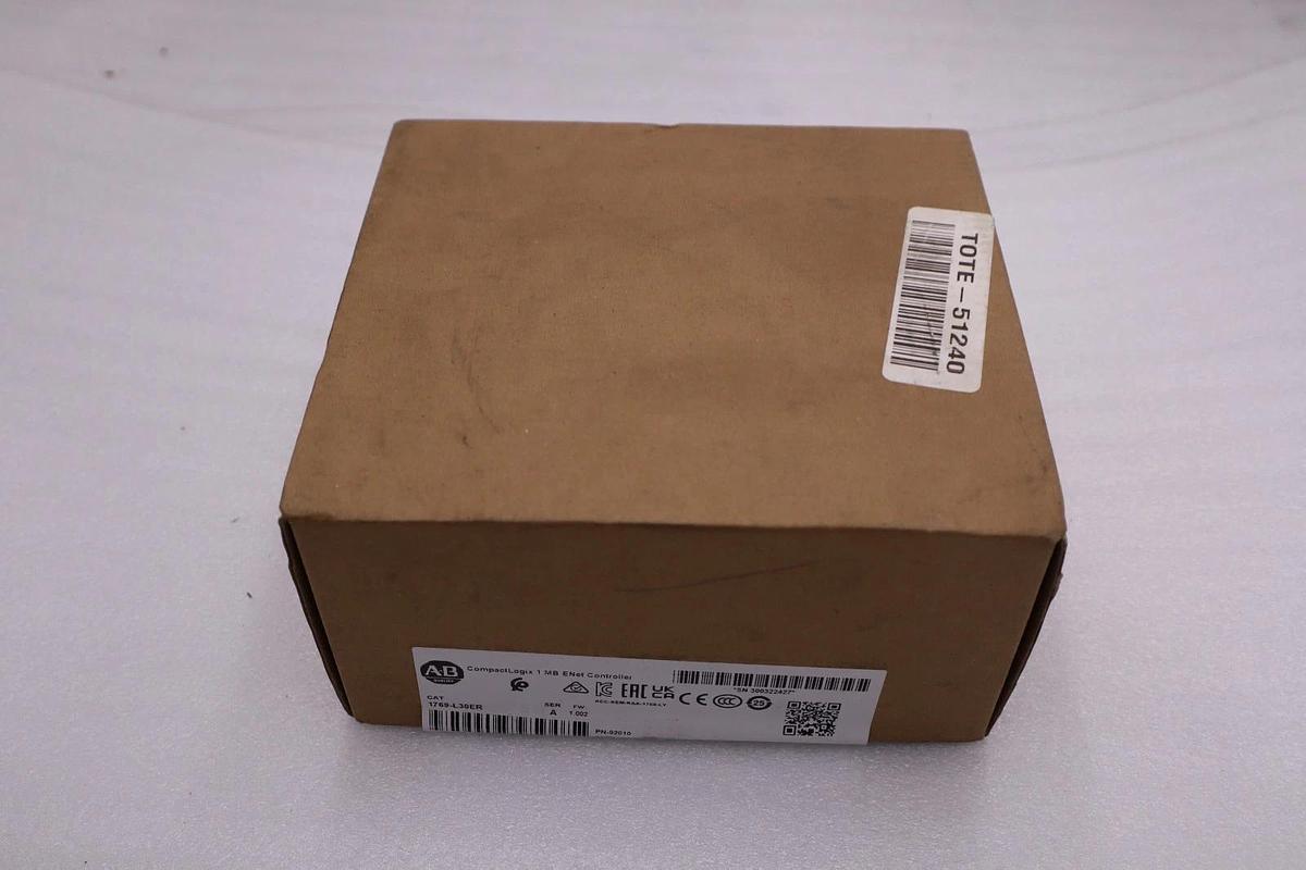 Used SEALED Allen Bradley 1769-L30ER /A CompactLogix 5370 Controller Module #GF29