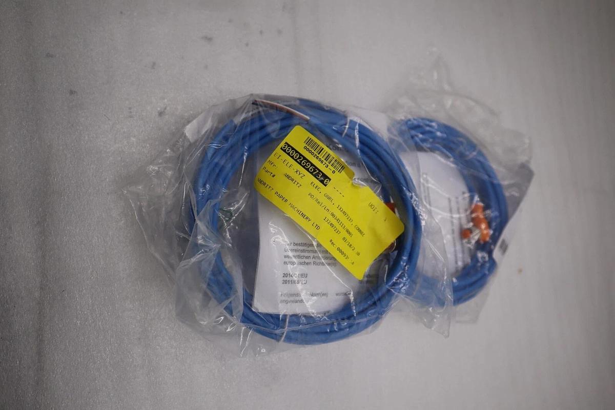 LOT OF 2 ENC05A Ifm Electronic XP Cable M12 4 Pin NEW STOCK G74A