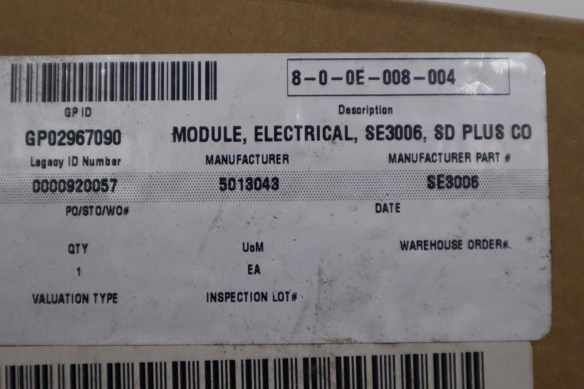 Used Emerson DeltaV KJ2003X1-BK1 SD Plus Controller Rev E 12P4686X032 NEW UNIT #315-C
