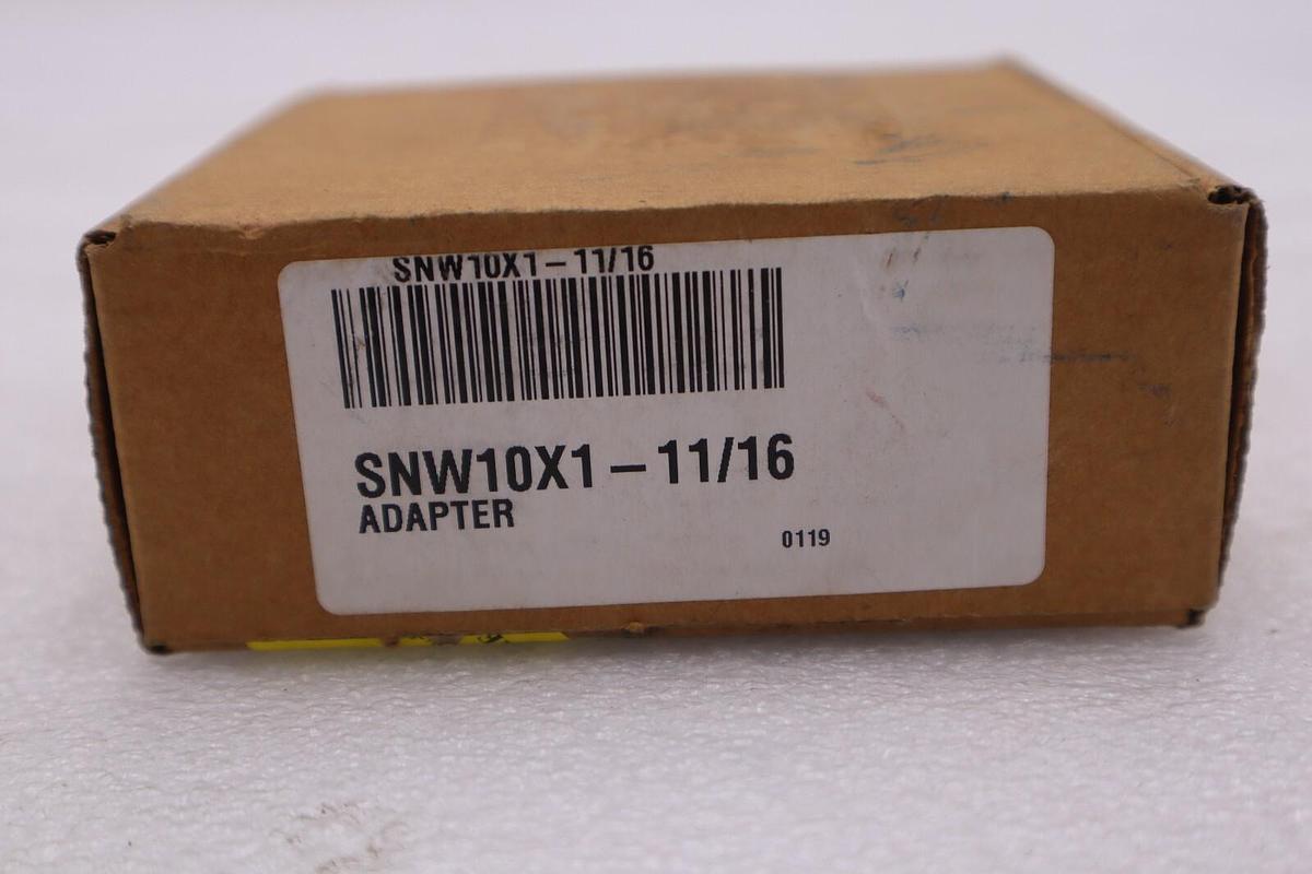 Used SNW10X1-11/16 BEARING ADAPTOR PILLOWBLOCK 2 BOLT STOCK #K-2276