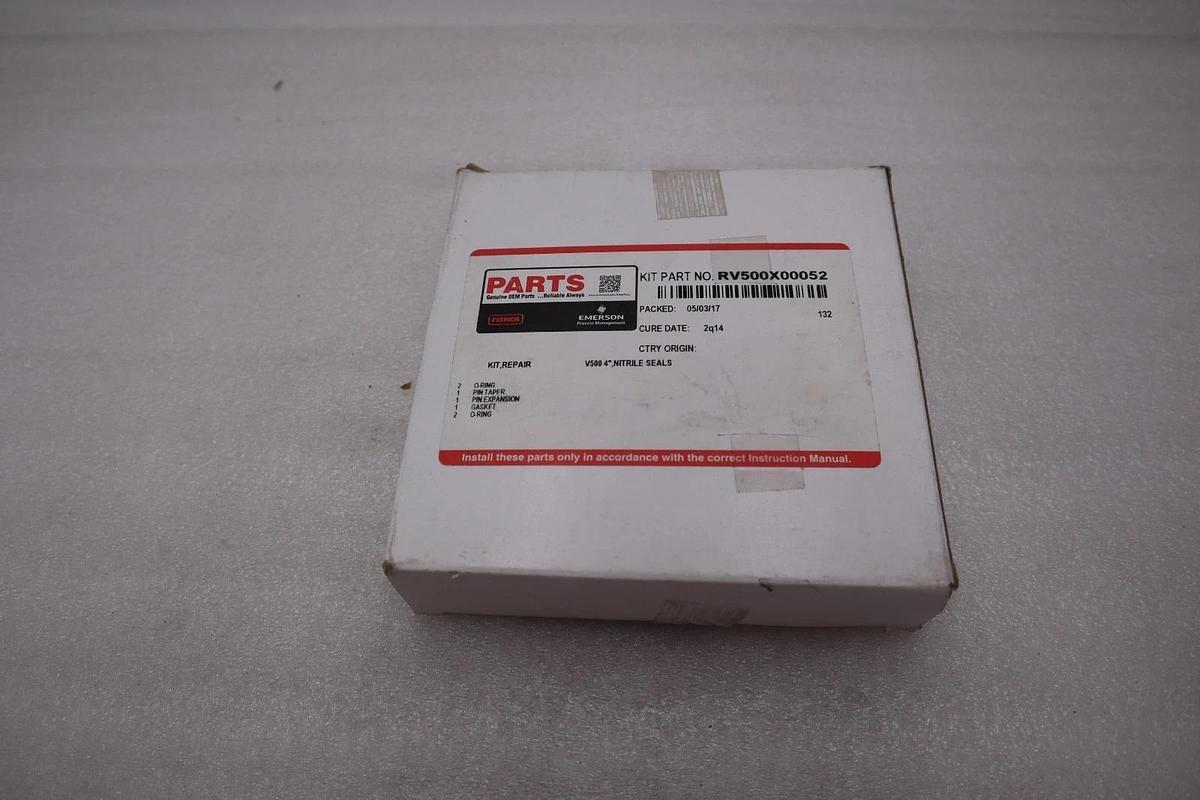 Used FISHER EMERSON RV500X0052 GASKET O RING STOCK #137A