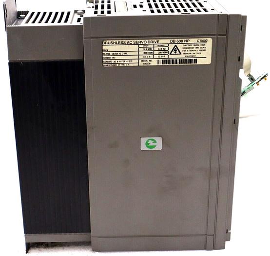 Used EMERSON DB600NP BRUSHLESS AC SERVO DRIVE CT002 STOCK #1738