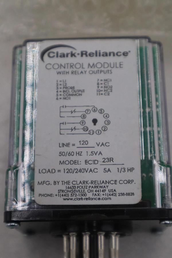 NEW OPEN BOX Clark Reliance ECID-23R Control Module STOCK G909A