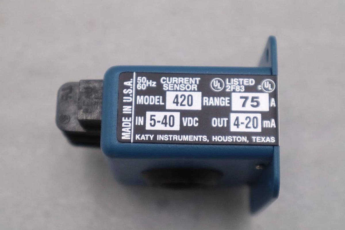 NEW OPEN BOX KATY INSTRUMENTS 420 5-40VDC 75A STOCK GF330A