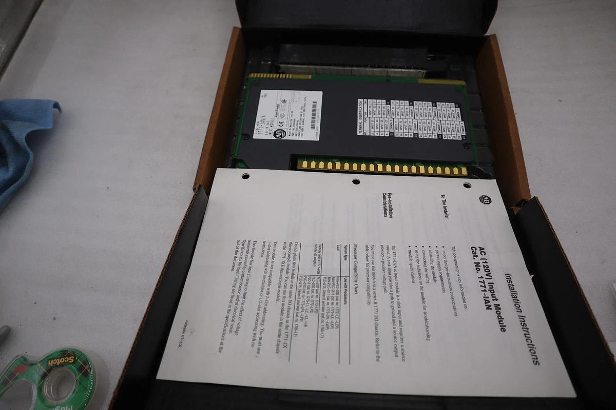 Used Allen-Bradley 1771-IAN Ser. A  Input Module 32 POINT 85-138 VAC - STOCK GF265