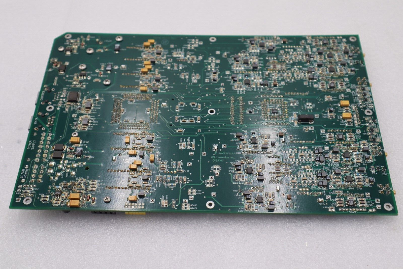 Used GSI LUMONICS ASP2 5MHz ASSY 10740-503REF 3D GENERAL SCANNING LASER BOARD #2846
