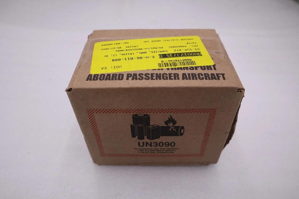 Streamlight 3V CR123A Lithium Batteries (2 Pack) 85175 (BOX OF 12) STOCK G517A