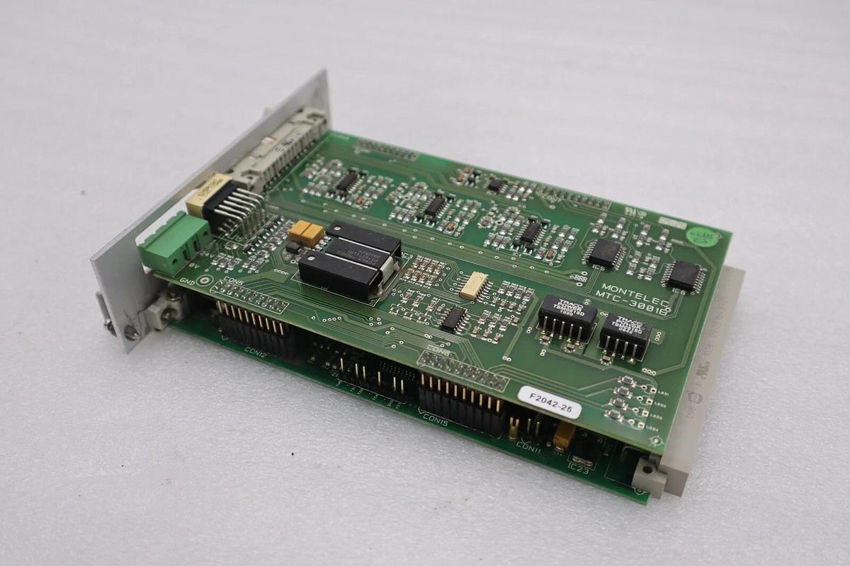Used PASABAN MONTELEC MTC3001-DC DRIVE CONTROL PLC #3977-A