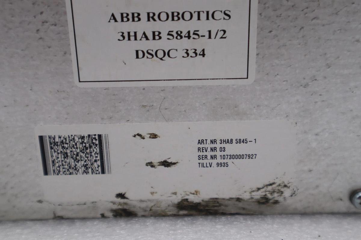 Used Efore ABB SR92A060 Power Supply Module 3HAB 5845-1/2 STOCK 3191