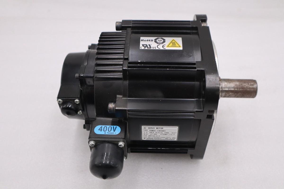 Used YASKAWA SGMGV-13D3A61 AC SERVO MOTOR SGMGV13D3A61 NEW NO BOX STOCK H1259