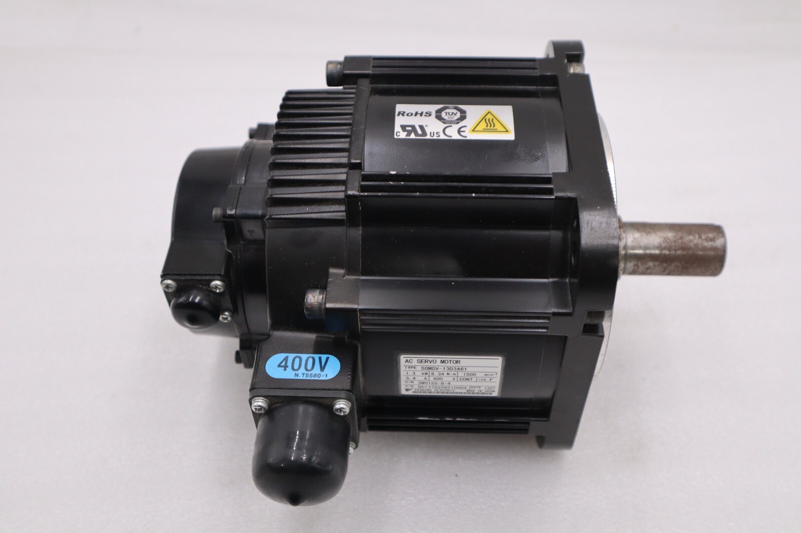 Used YASKAWA SGMGV-13D3A61 AC SERVO MOTOR SGMGV13D3A61 NEW NO BOX STOCK H1259