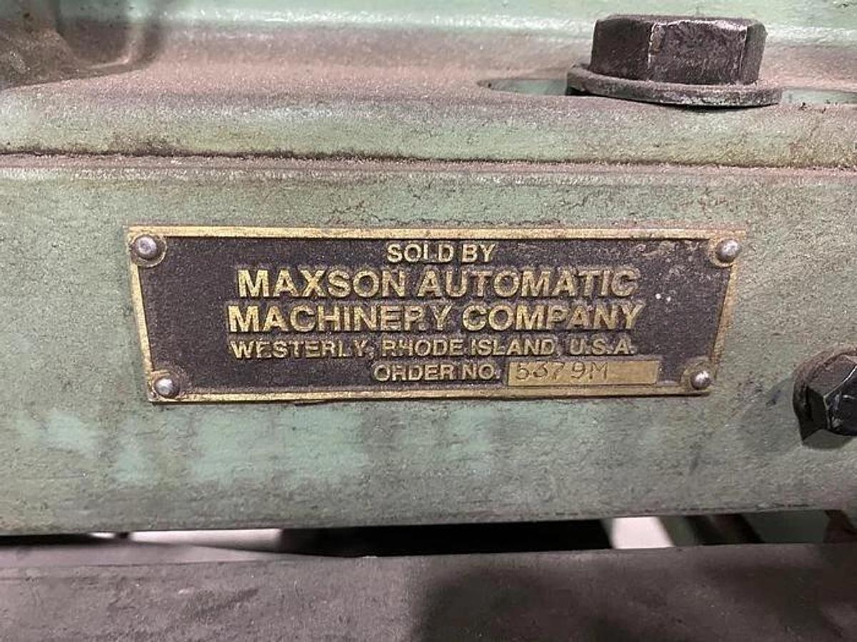 Used 50" MAXSON MSE SINGLE ROTARY KNIFE SHEETER 1994