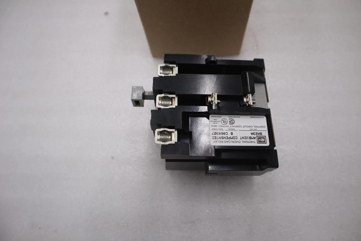 NEW OPEN BOX Eaton Cutler-Hammer Overload Relay BA23A 3Pole NEMA 2 STK G422A