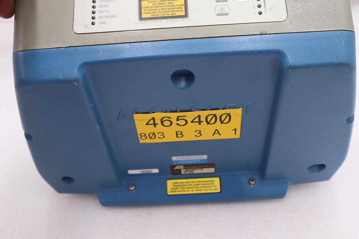 Used NEW ACCU-SORT AXIOM-X LASER BARCODE SCANNER OMNIDIRECTIONAL STOCK 3241