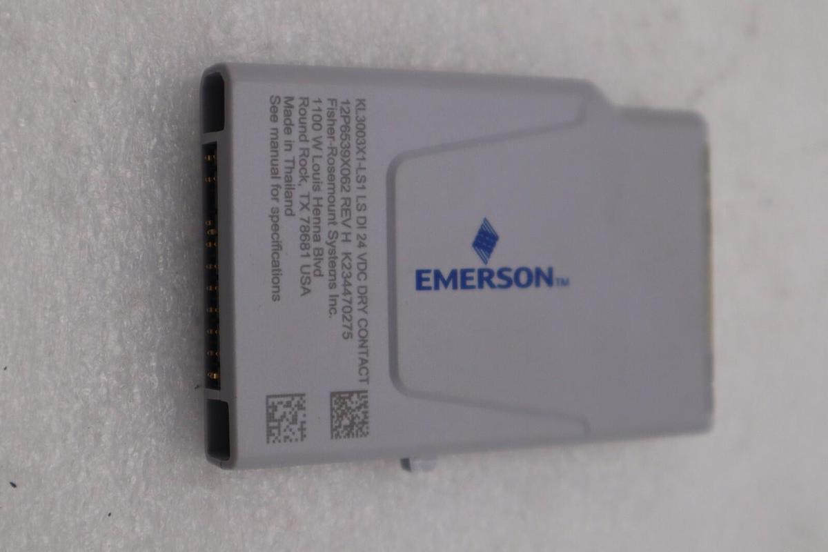Used EMERSON DELTAV KL3003X1-LS1 LS DI 24 VDC DRY CONTACT 12P6539X062 STOCK K-166C