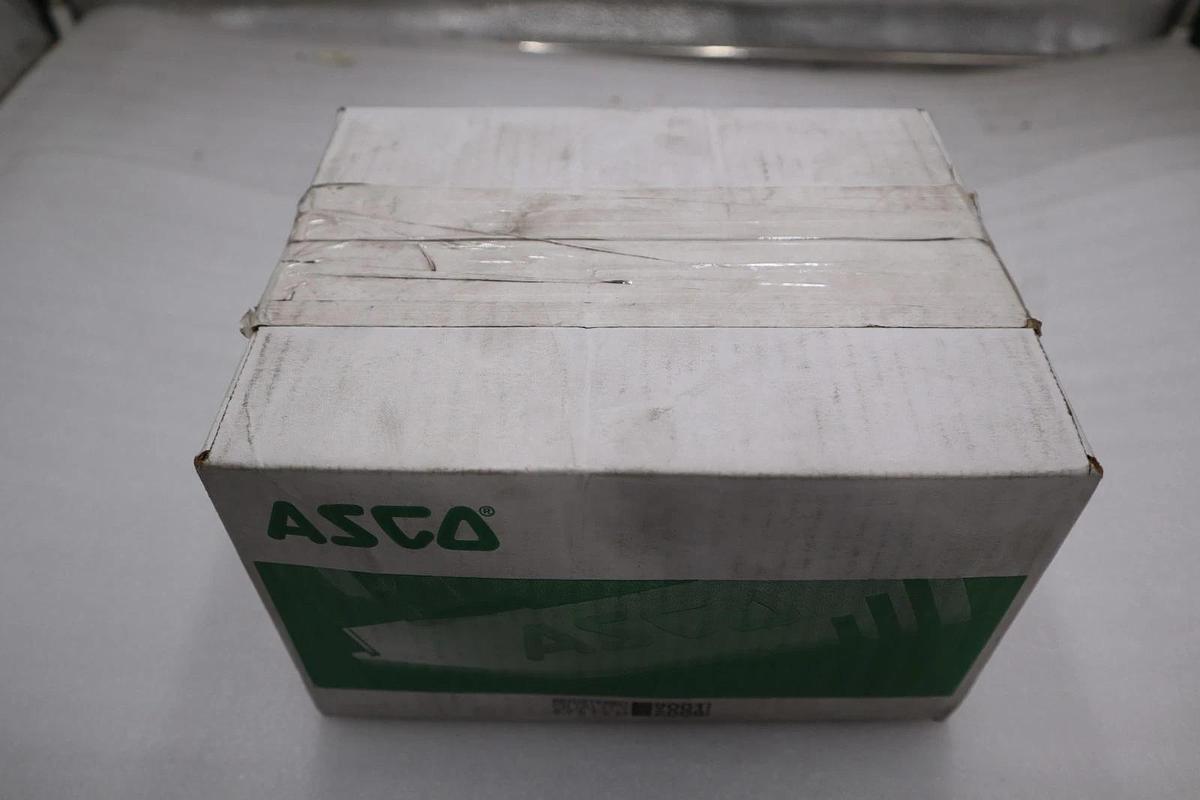 Used ASCO 1/2" 8344G074 120/60 110/50 Solenoid Valve - NEW IN BOX - STOCK GF-43