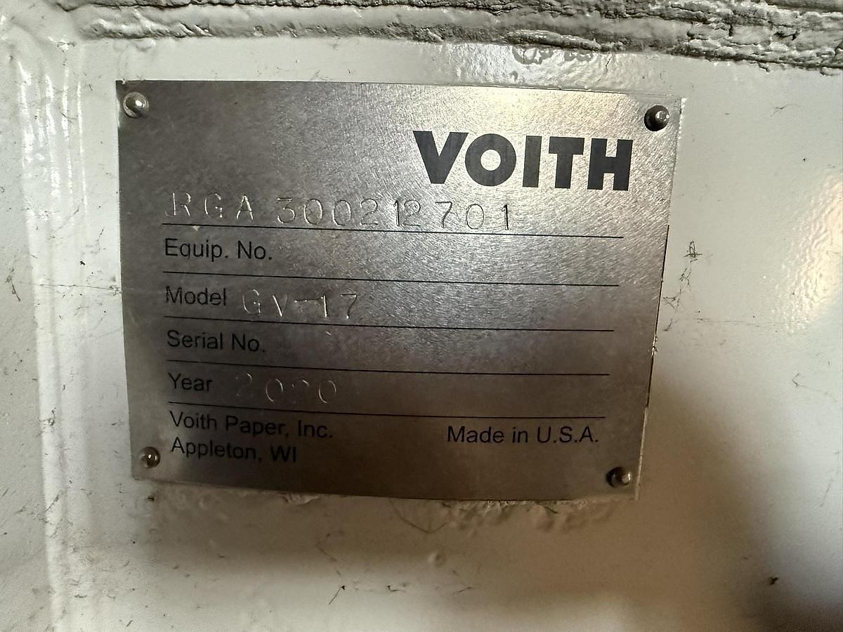 Used VOITH PULPER DRIVE MODEL GV-17 / GV17 5.267:1 RATIO REBUILT IN 2020