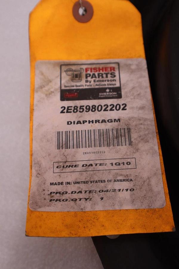 NEW Fisher 2E859802202 Size 60 Valve Actuator Diaphragm (SIX AVAILABLE) #125A