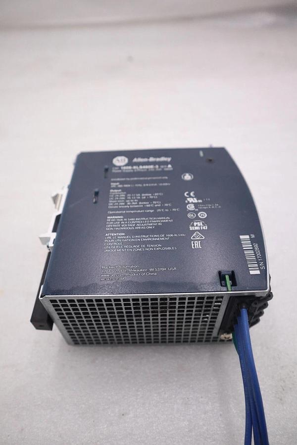 Used ALLEN BRADLEY 1606-XLS480E SER A DC Power Supply 1606XLS480E STOCK L-727-A