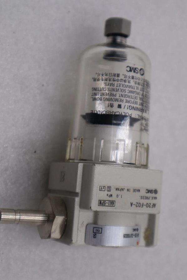 Used SMC AF20-F02-A FILTER STOCK #K-3811
