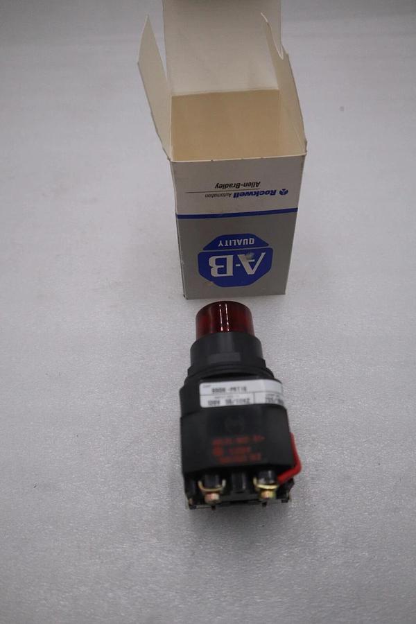 ALLEN BRADLEY 800H-PRT16R SERIES F PUSHBUTTON NEW WITH BOX STOCK G768A