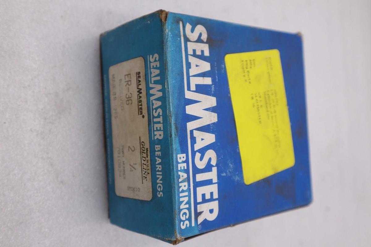 Used NEW OPEN BOX Sealmaster ER-36 2-1/4" Insert Bearing STK K-3238CC