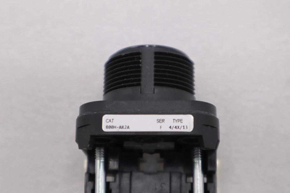 AB Allen Bradley Black Push Button 800H-AR2A Ser. F NEW OPEN BOX STK H1249A