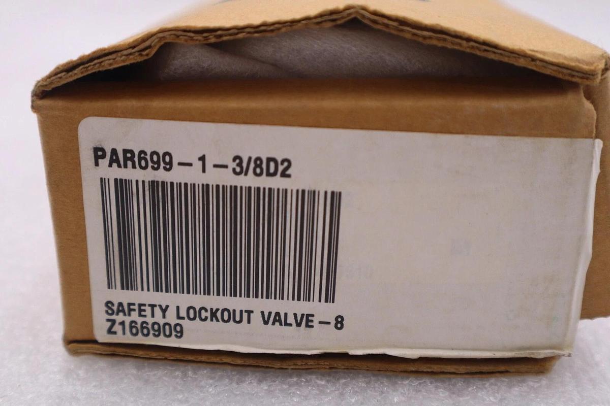 Parker 699-1-3/4D2 Safety Lockout Valve 250PSI #K-2406