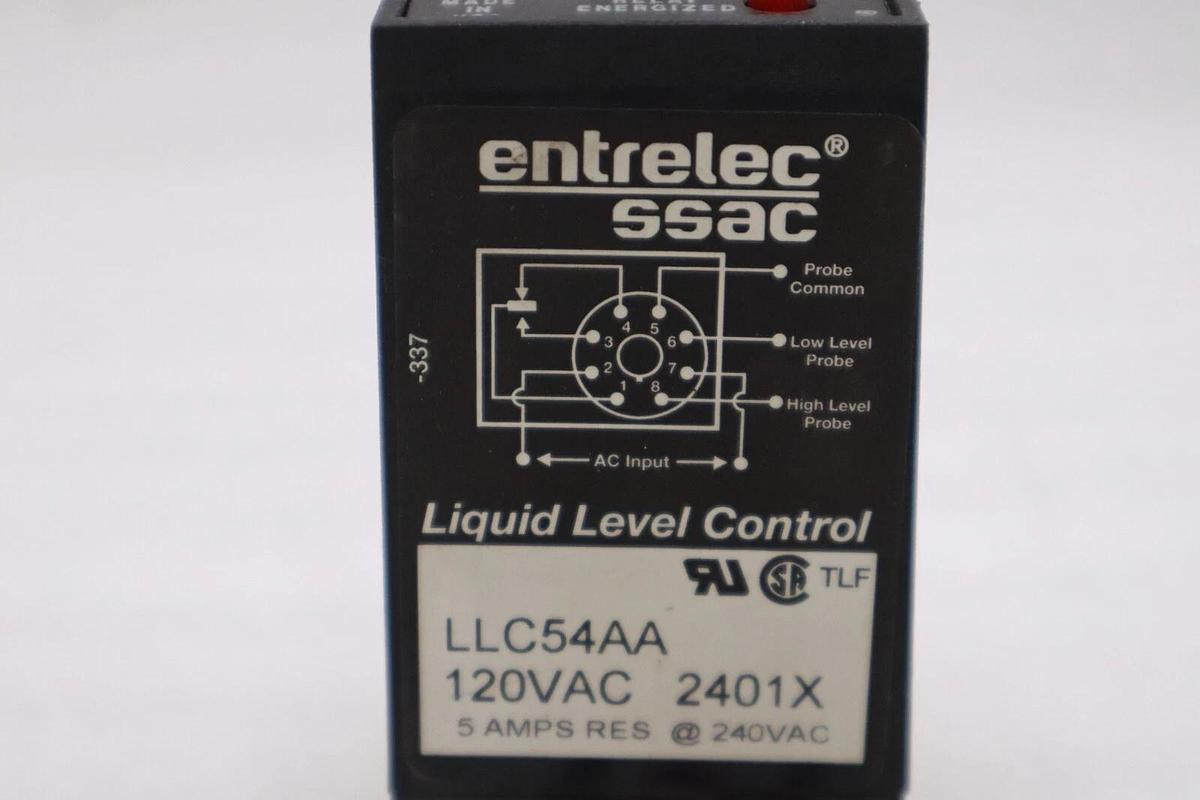 Used ABB LLC54AA - SSAC Liquid Level control 120VAC STOCK K-46-A