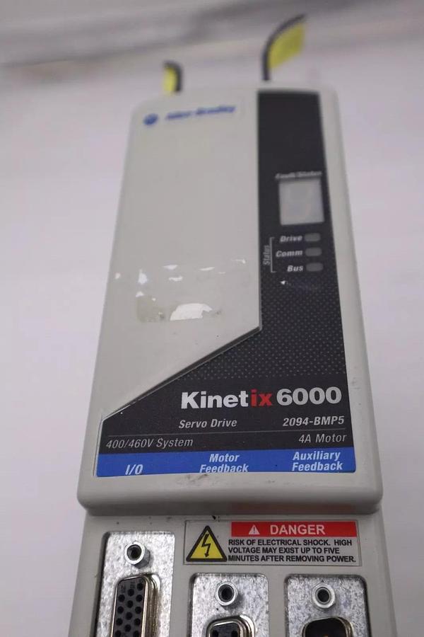 Used ALLEN BRADLEY 2094-BMP5 ALLEN BRADLEY KINETIX 6000 AXIS MODULE STOCK 5046