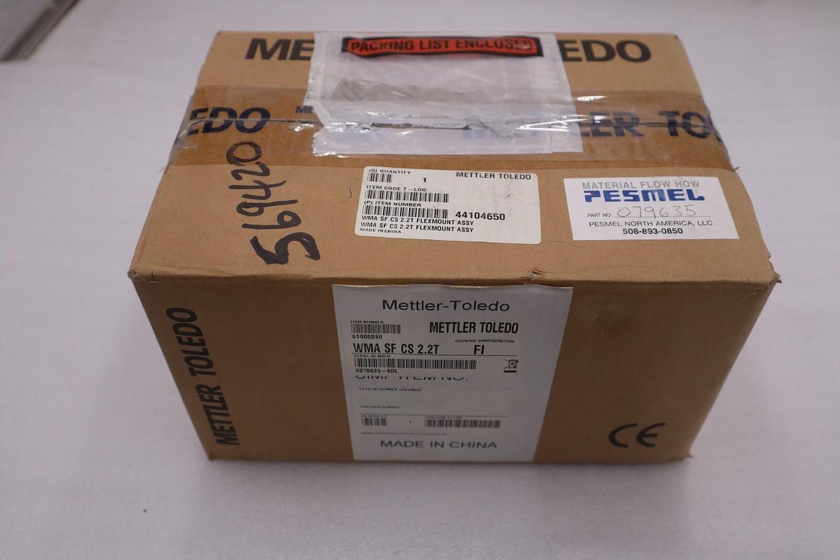 Used Mettler Toledo Flexmount WMA FF CS 2.2T w/ 0745A Load Cell NEW STOCK #G453