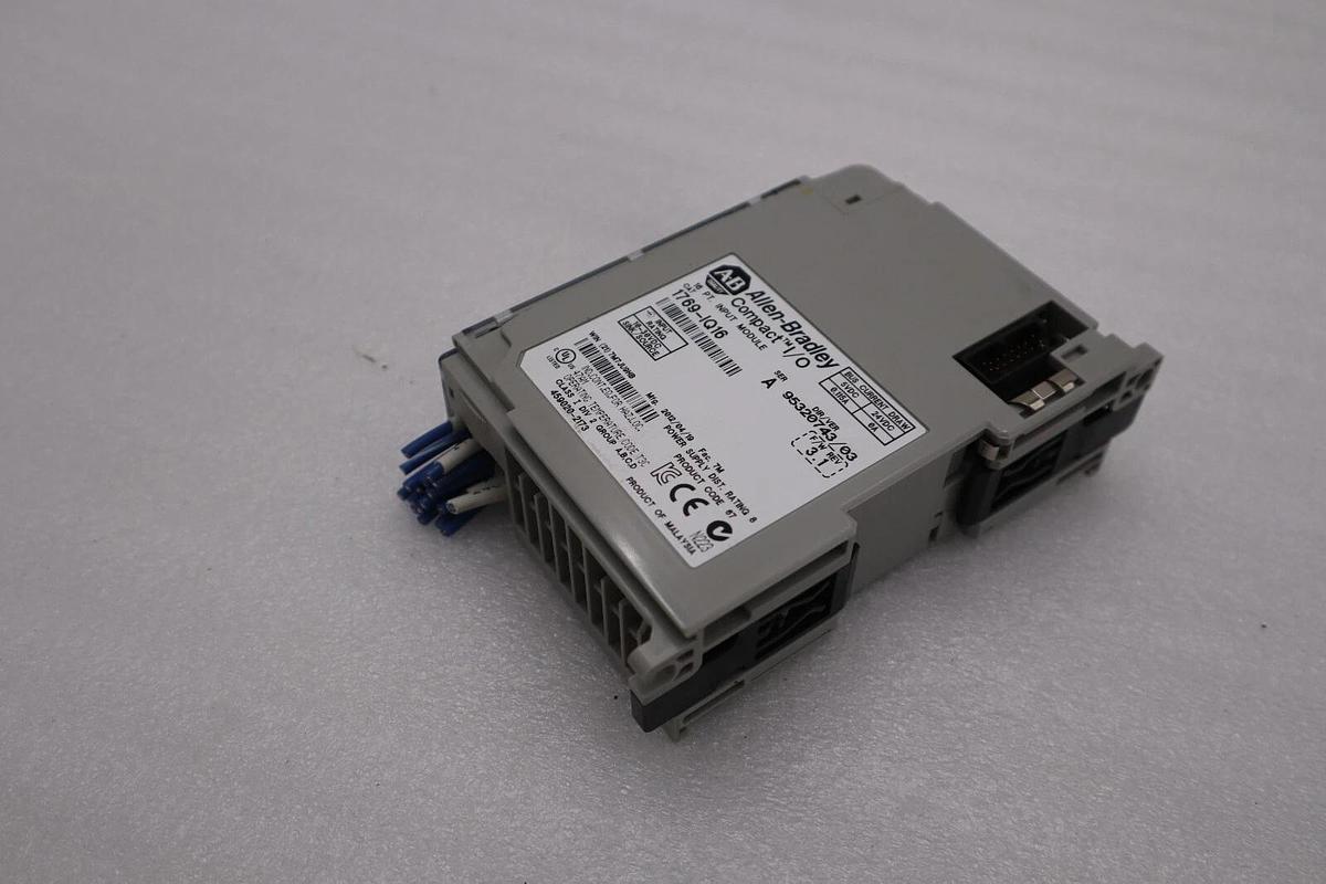 Used 1769-IQ16 ALLEN BRADLEY INPUT MODULE SERIES A STOCK K-35-A