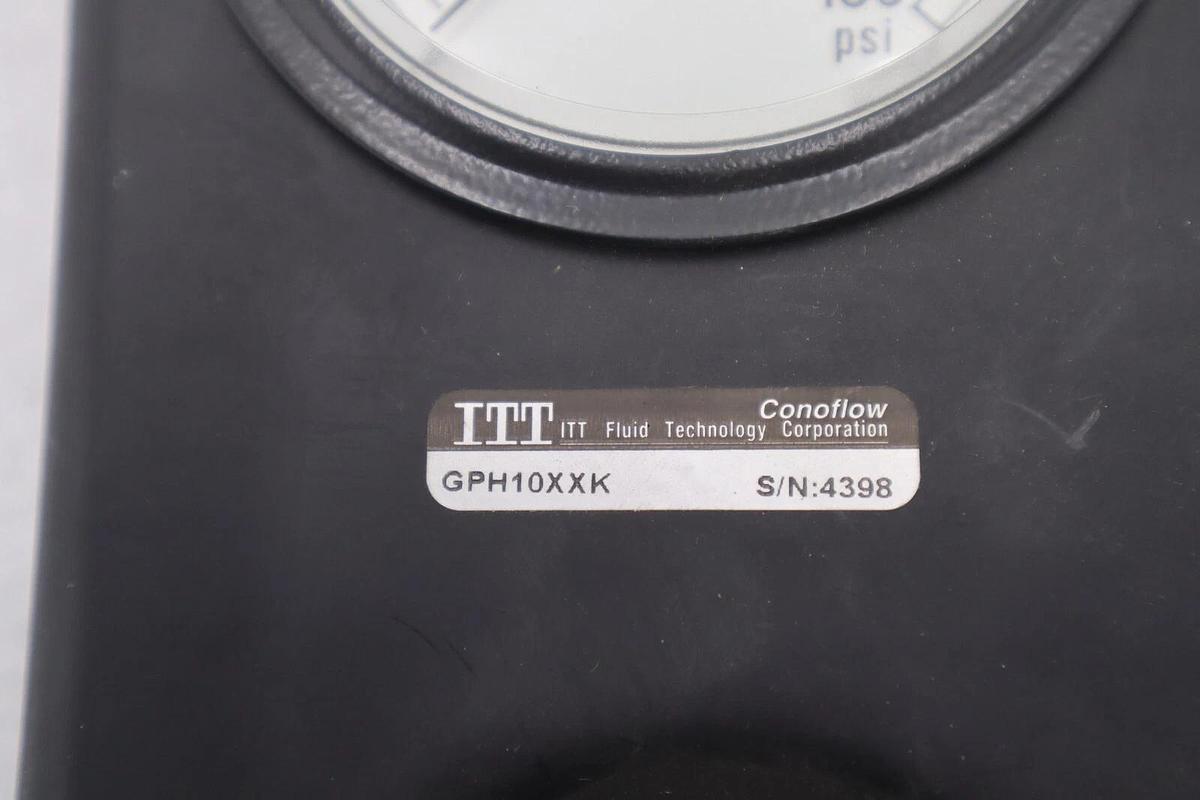 Used ITT FLUID TECHNOLOGY GPH10XXK / 4398 COCNOFLOW #K-2654