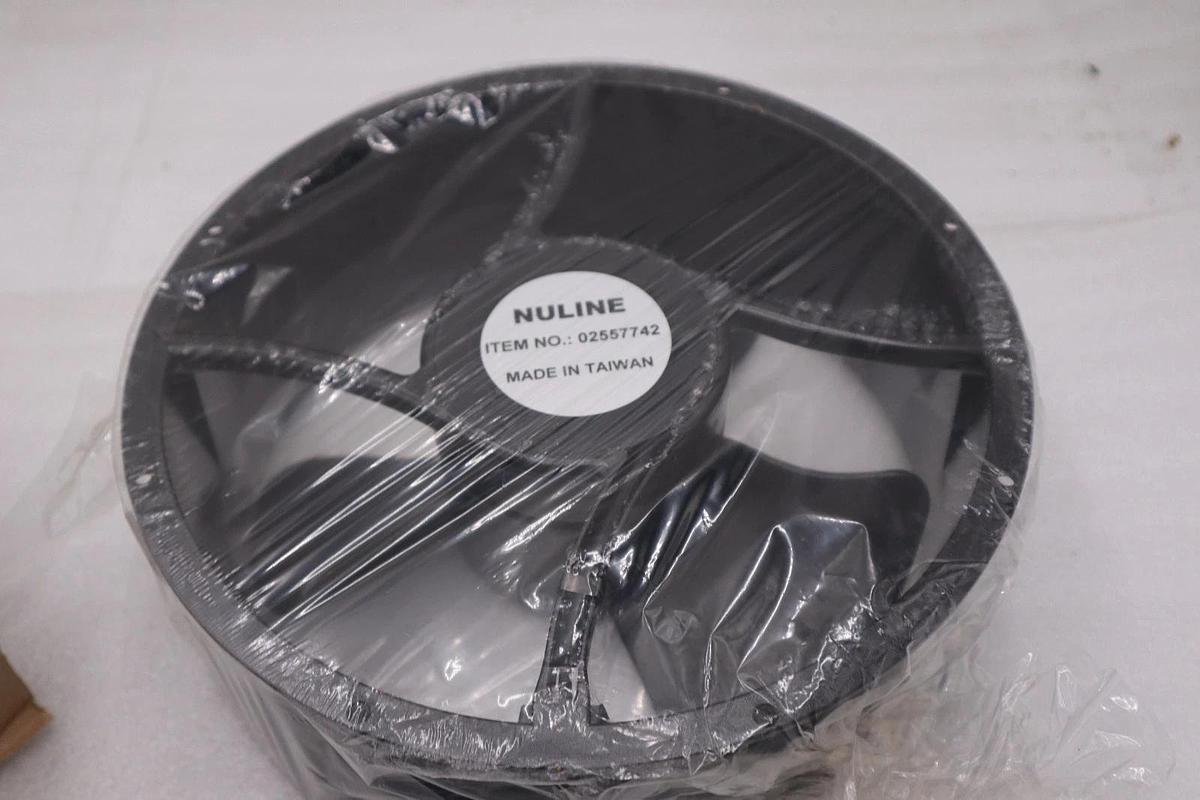 Used NULINE 02557742 ROUND AXIAL FAN 115V 10.0X3.5 - STOCK GF1360